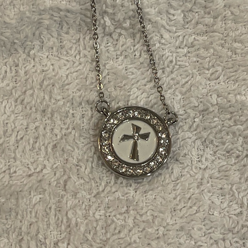 Shields of Strength Women’s Cross Necklace